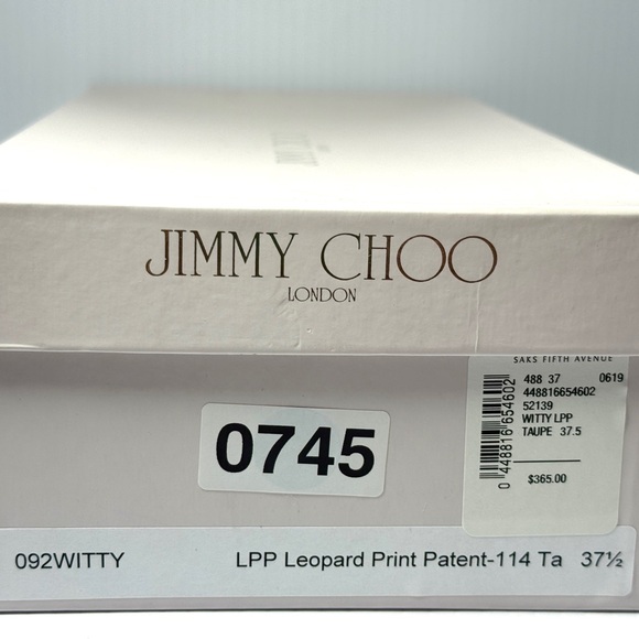 Jimmy Choo Animal Print Flats - Picture 7 of 7